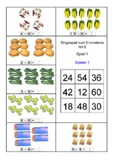 Bingospiele 1x1